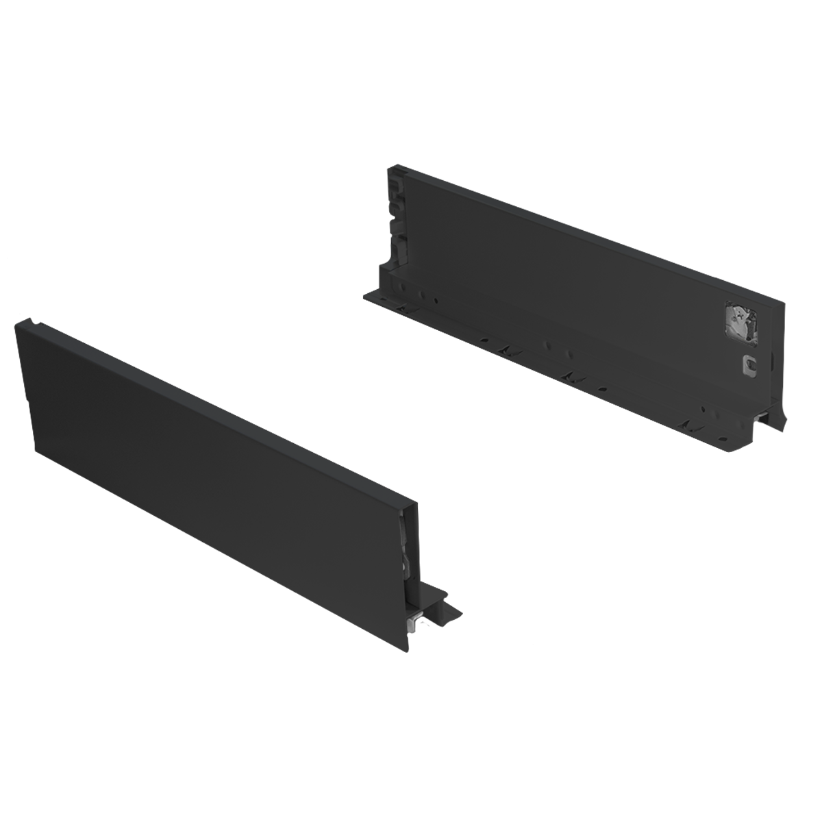 HD Slimbox  84 прямой 84*350 мм графит (6) 