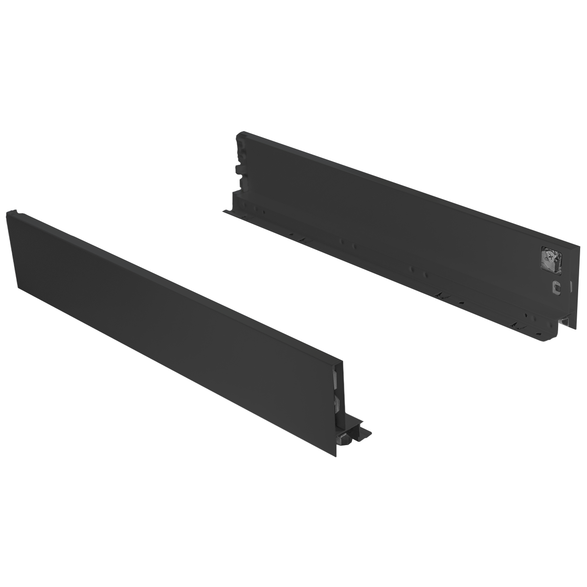 HD Slimbox  84 прямой 84*500 мм графит (6) 