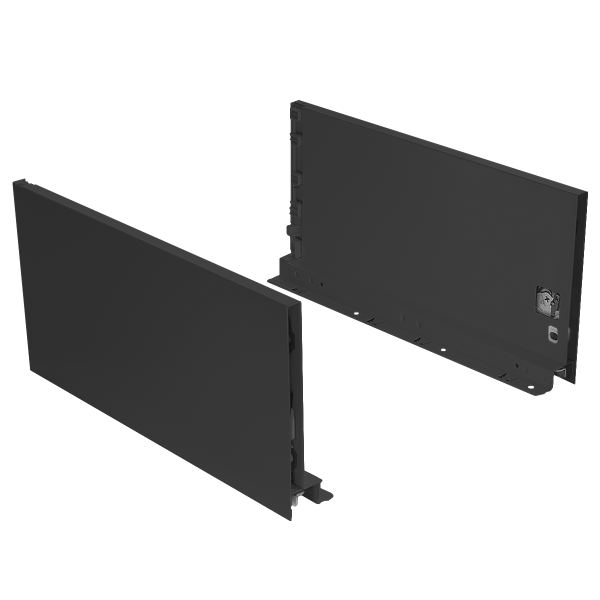 HD Slimbox 167 прямой 167*350 мм графит (6) 