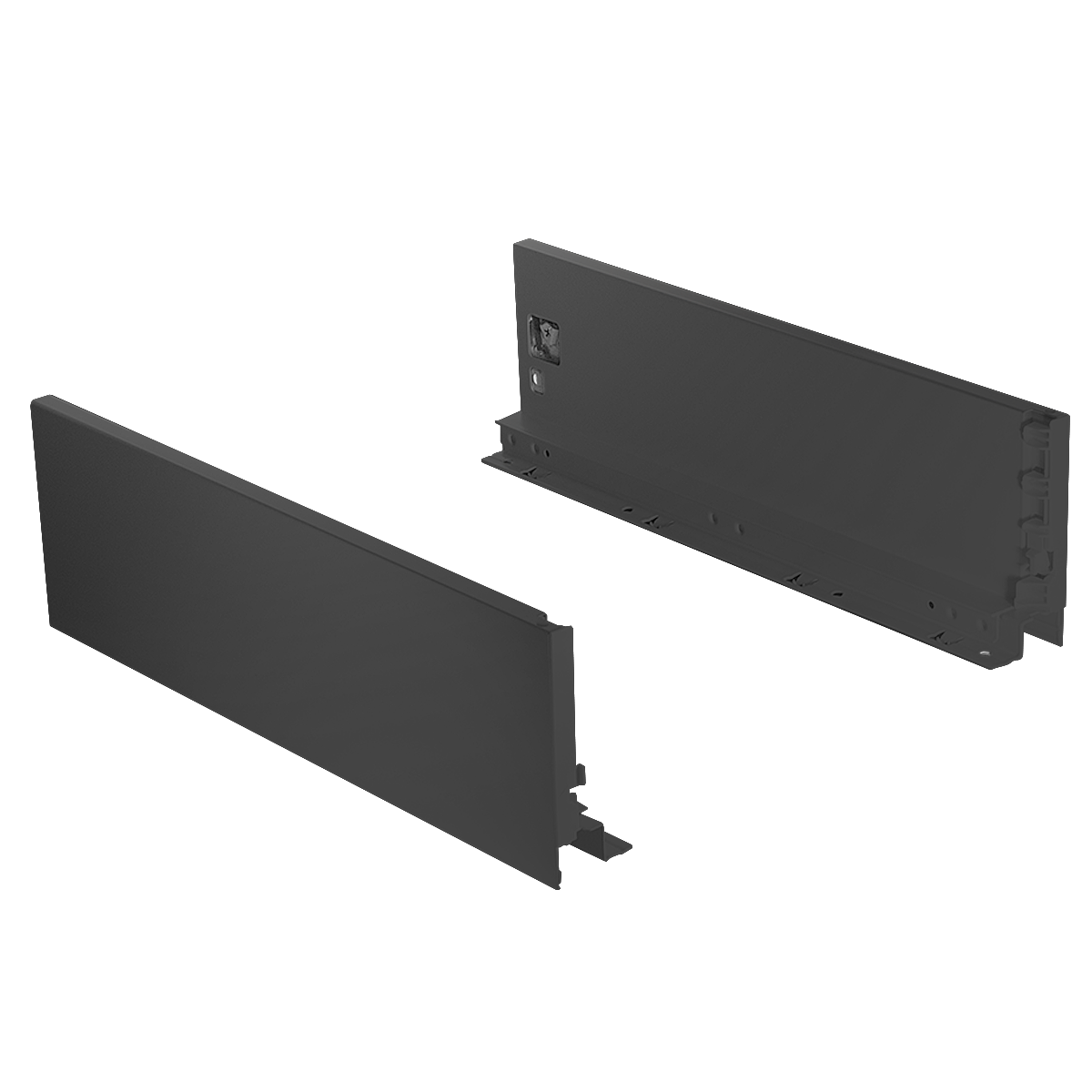 HD Slimbox 116 прямой 116*400 мм графит (6)