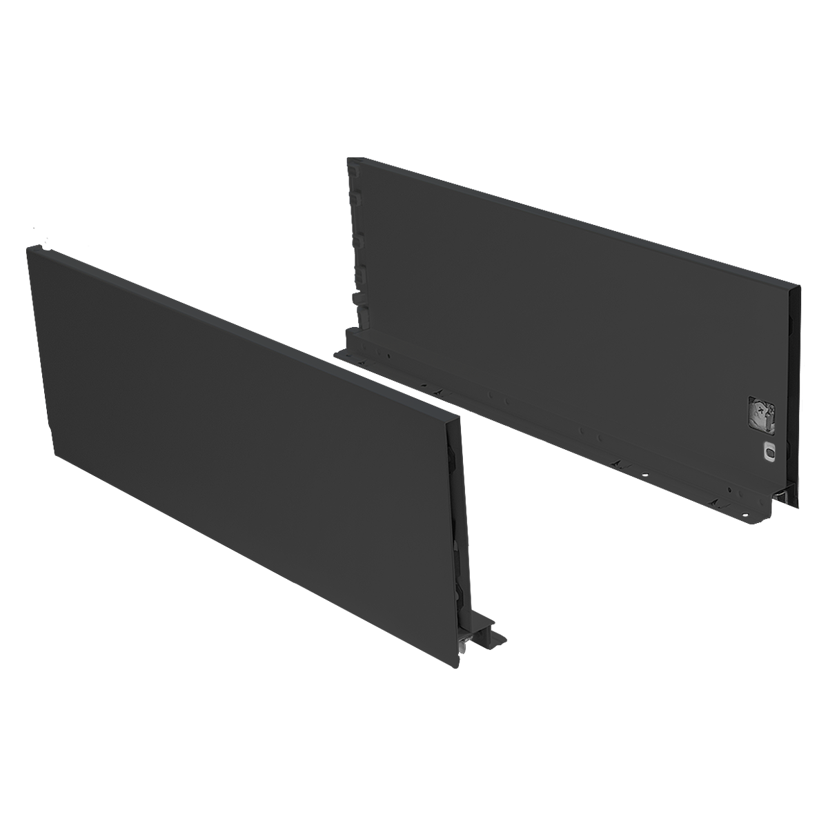 HD Slimbox 167 прямой 167*500 мм графит (6)