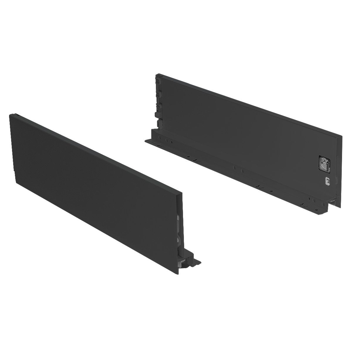 HD Slimbox 116 прямой 116*450 мм графит (6)