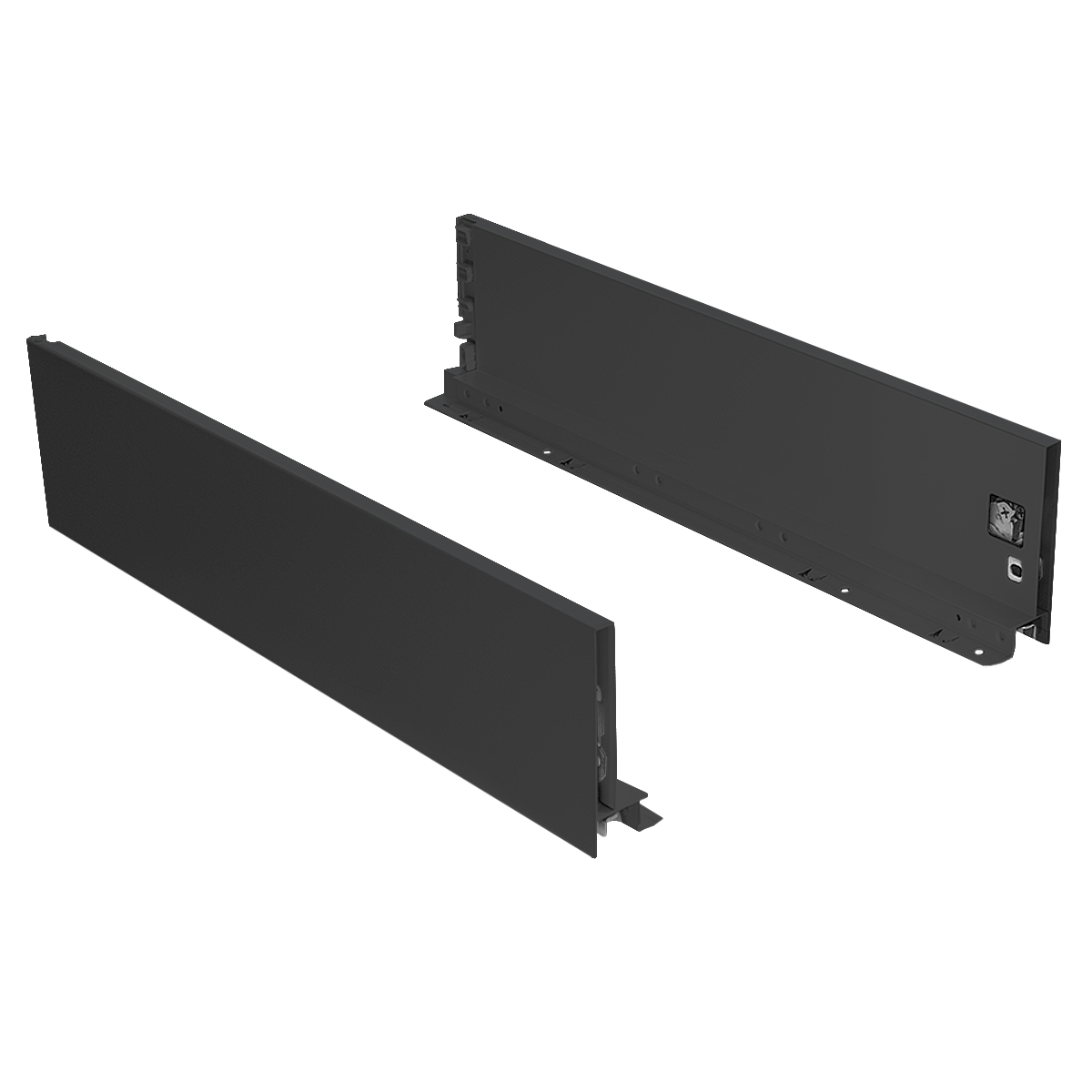HD Slimbox 116 прямой 116*500 мм графит (6)