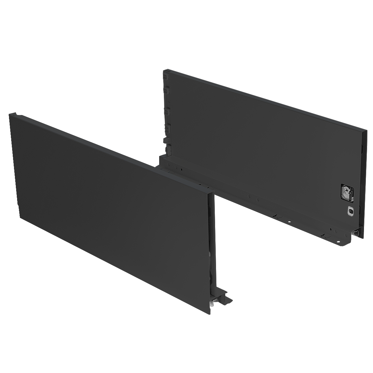 HD Slimbox 167 прямой 167*450 мм графит (6) 